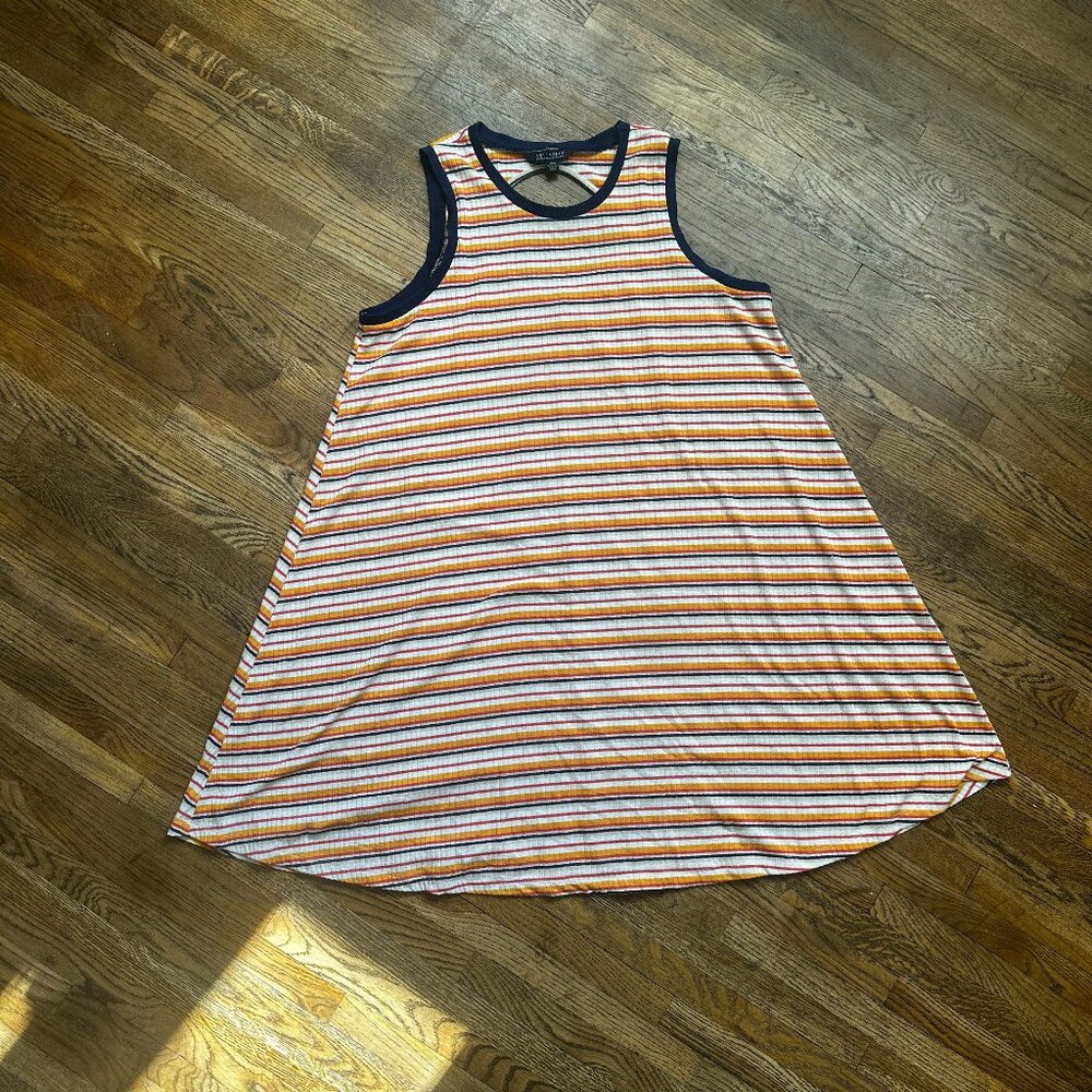 American Eagle Soft and Sexy Striped Dress SZ Large